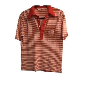 Thane Airowisp Red Striped Men's Shirt, size Large